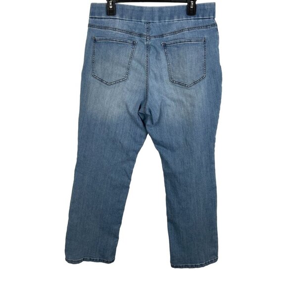 Kim Rogers Women Tummy Control Pull-On Jeans Size 14 - Picture 2 of 6